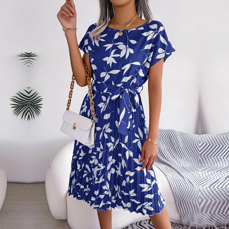 Melvina | Zomerjurk Ronde Hals
