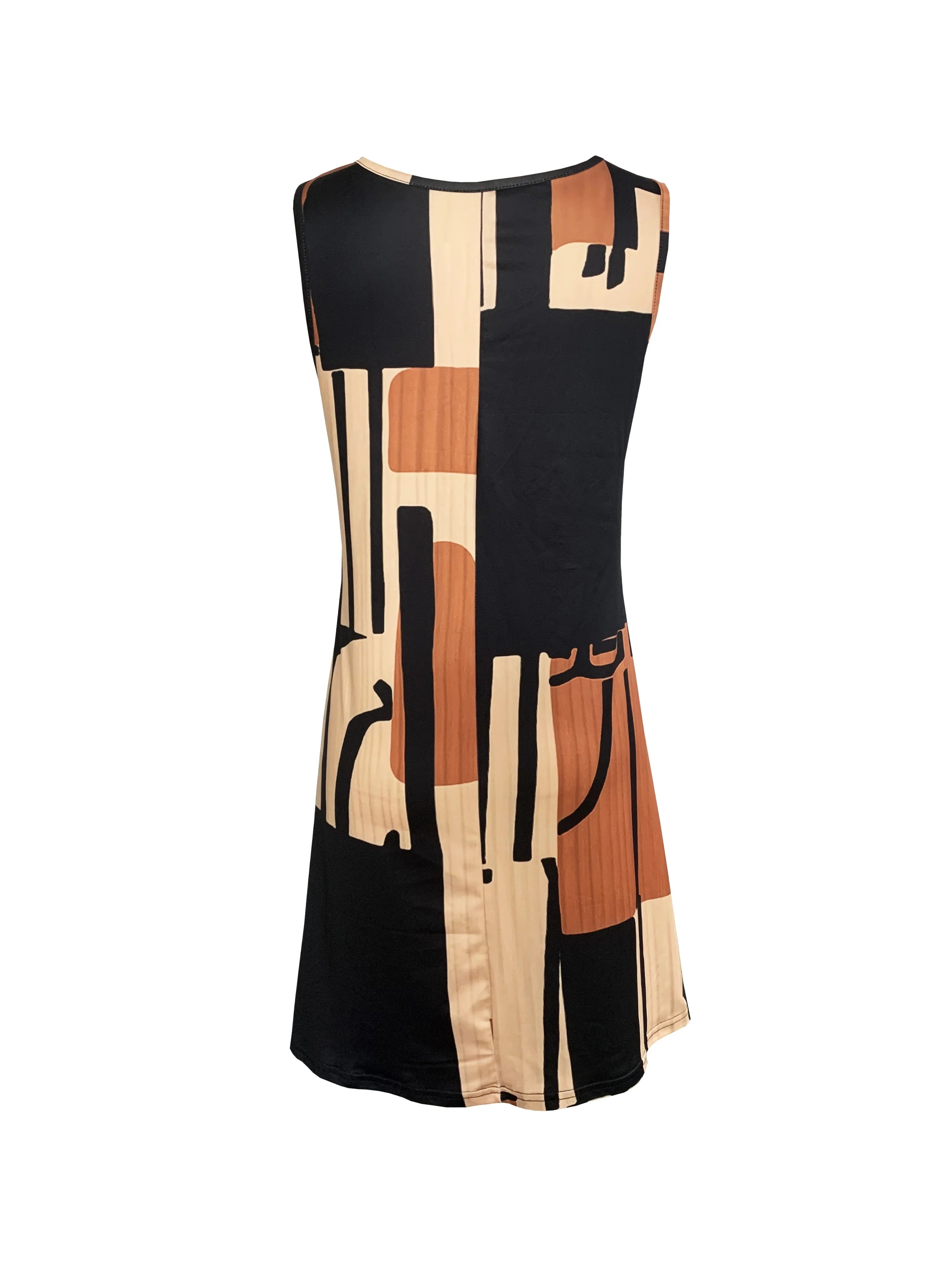 Aurora | Casual Zomerjurk met Digitale Print