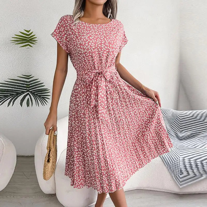 Melvina | Zomerjurk Ronde Hals
