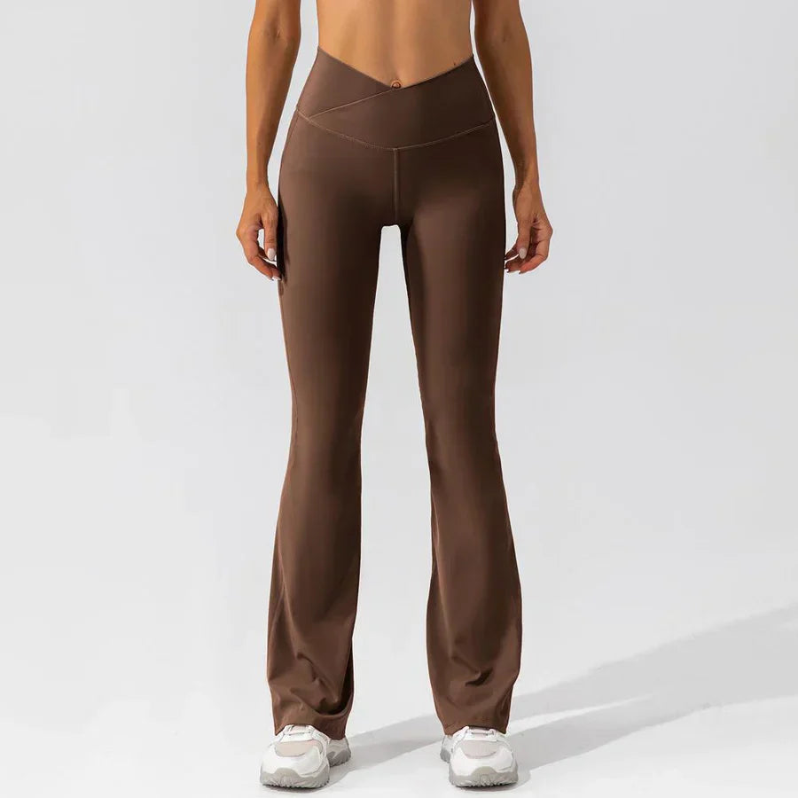 Flatterende Flared Sportbroek voor Activiteiten