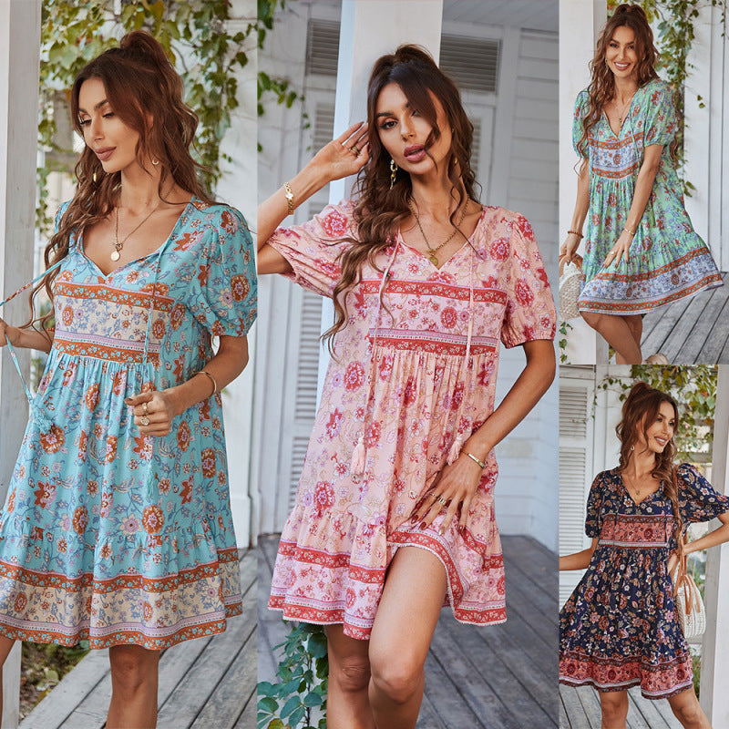 Bomeyda - Zomer dames boho jurk