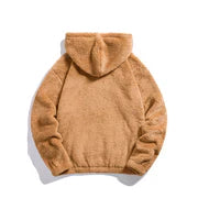 Knusse Sherpa Pullover Hoodie