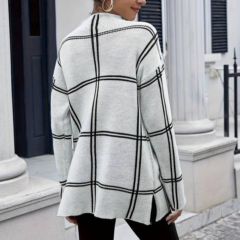 Geruite Sweater