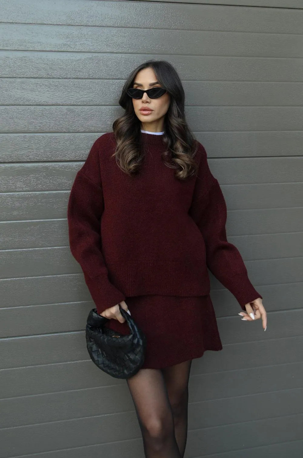 Athene - Stijlvolle damesrok en -sweater voor moeiteloze elegantie