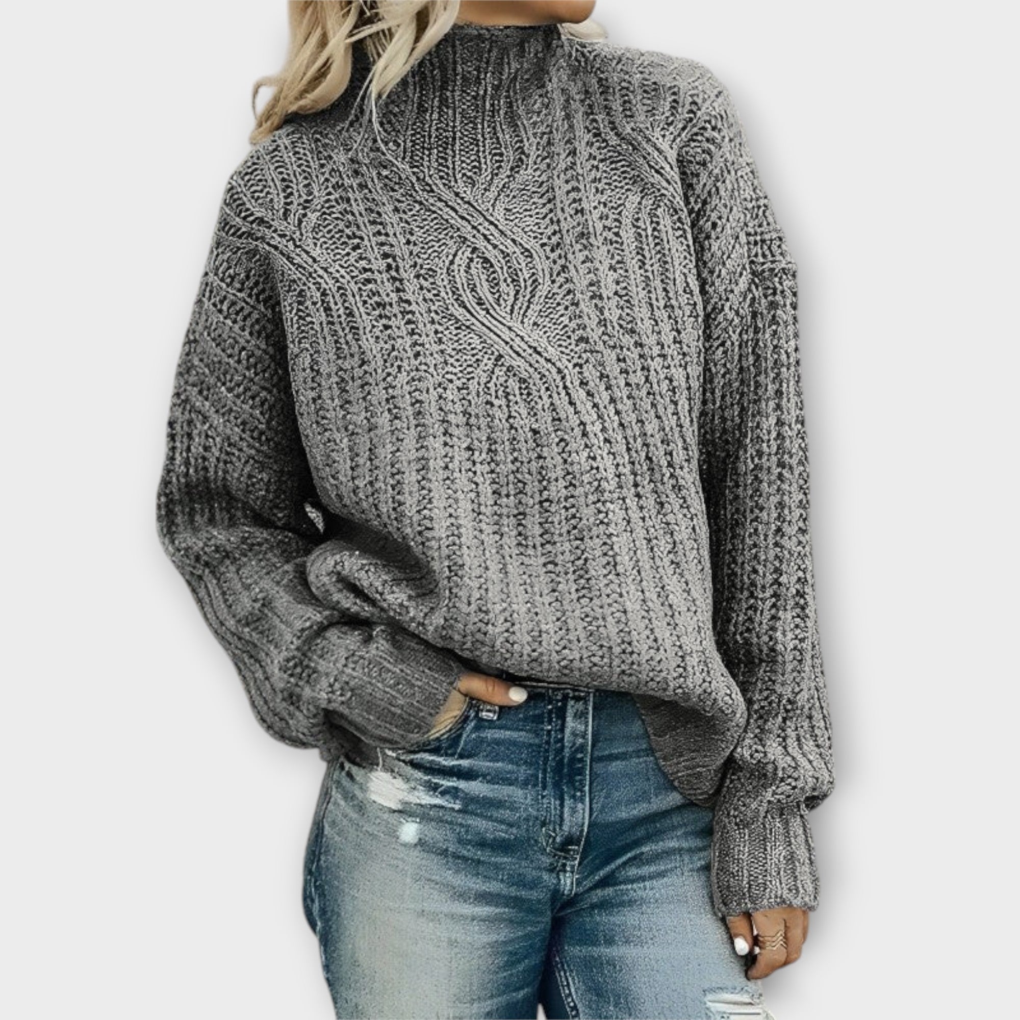 Stijlvolle Comfort Trui | Gebreide casual trui