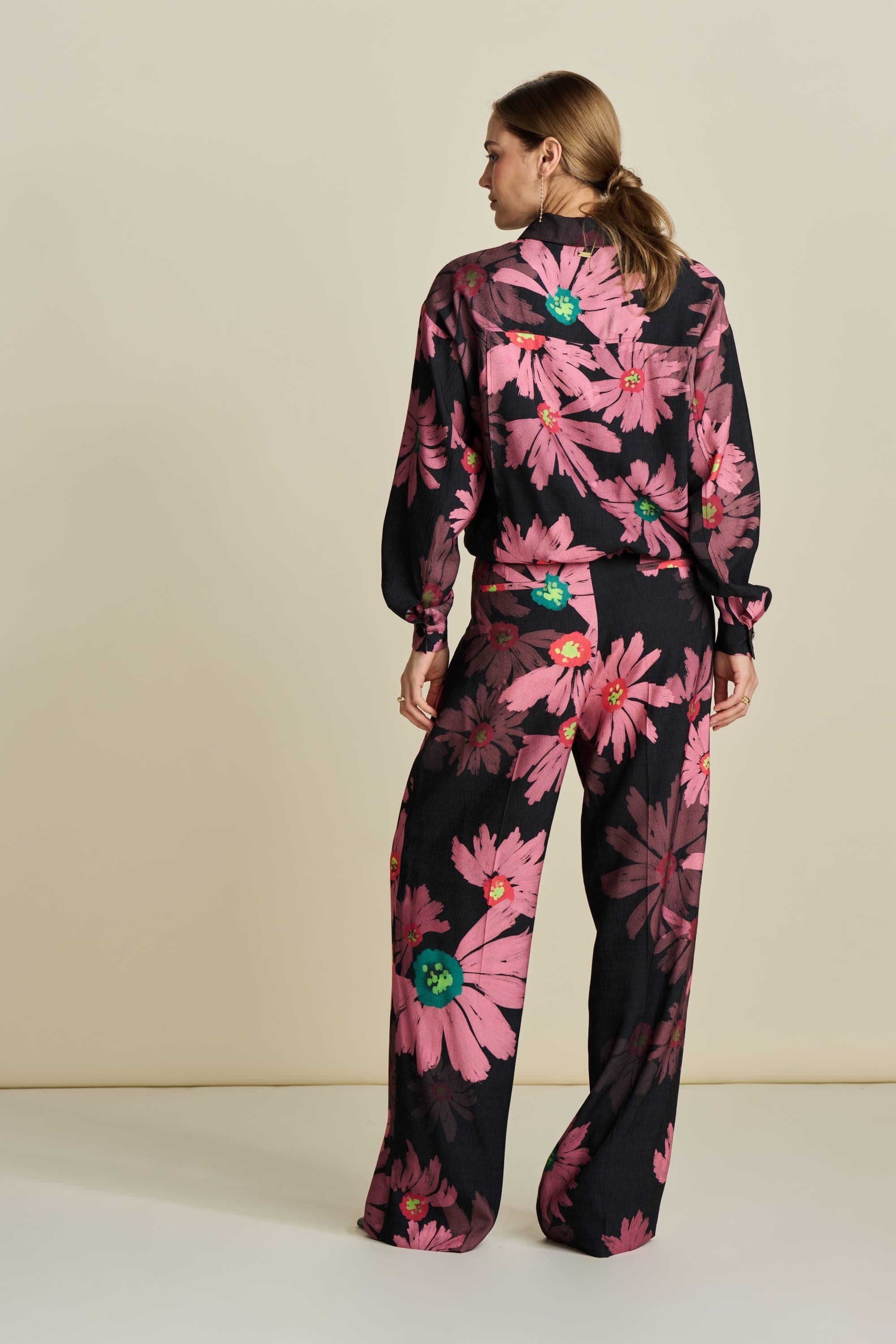 BROEK - Big Blooming Pink