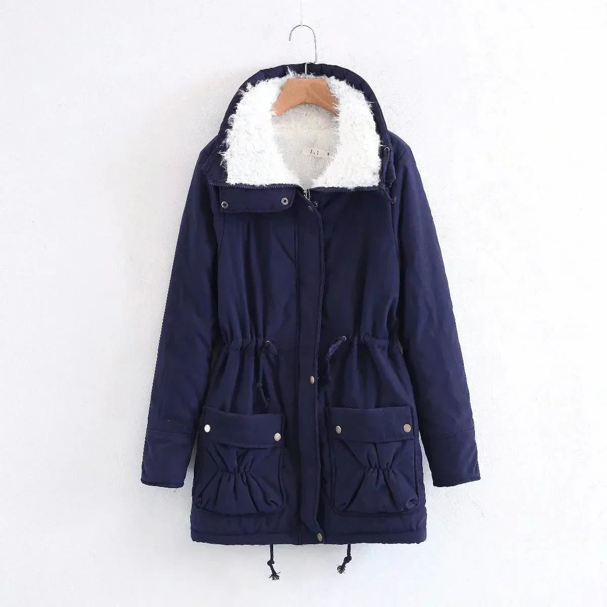 Sherpa gevoerde parka met capuchon