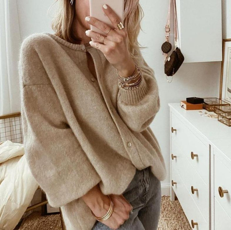 Knoopbaar cardigan