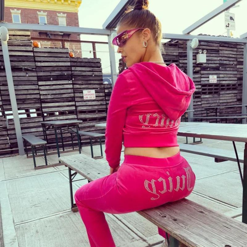 Trendy Y2K Juicy Trainingspak