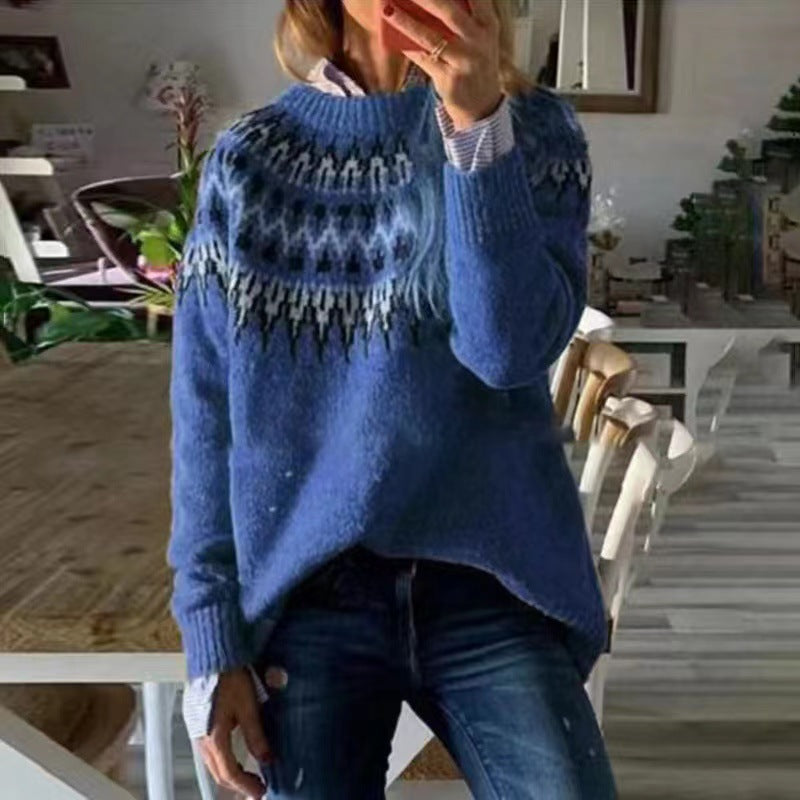 Fair Isle gebreide trui