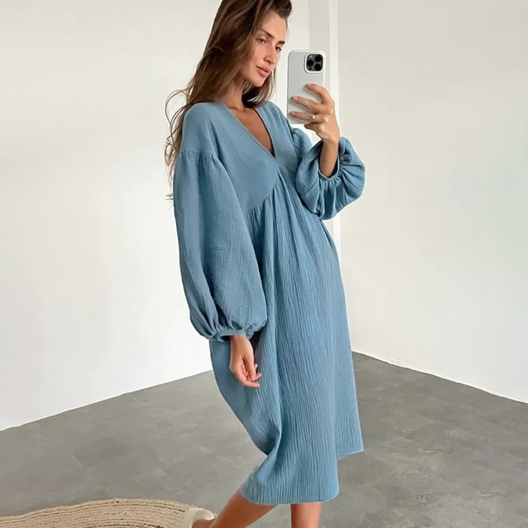 VIOLET – Ontspannen en comfortabele jurk