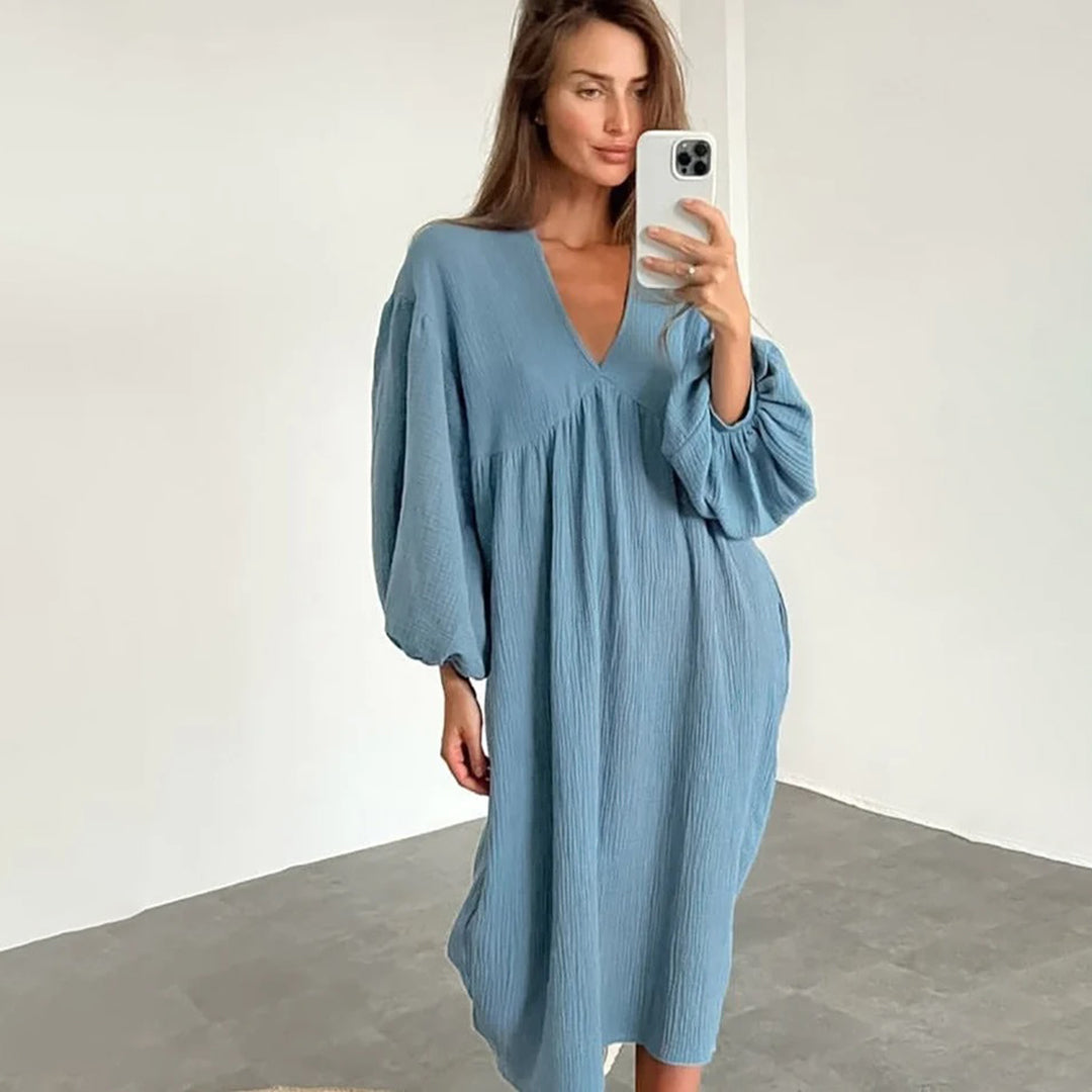 VIOLET – Ontspannen en comfortabele jurk