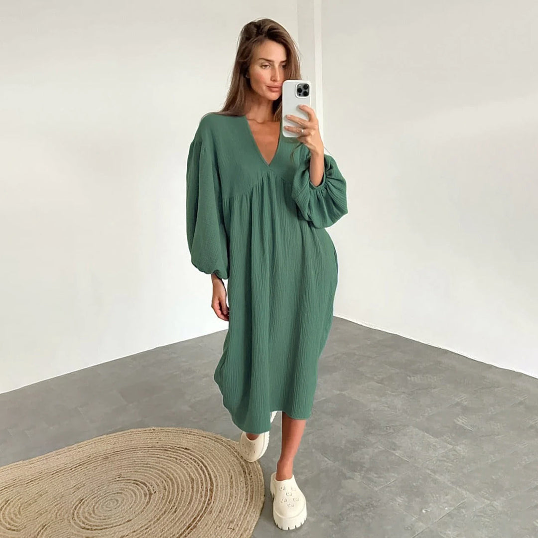 VIOLET – Ontspannen en comfortabele jurk