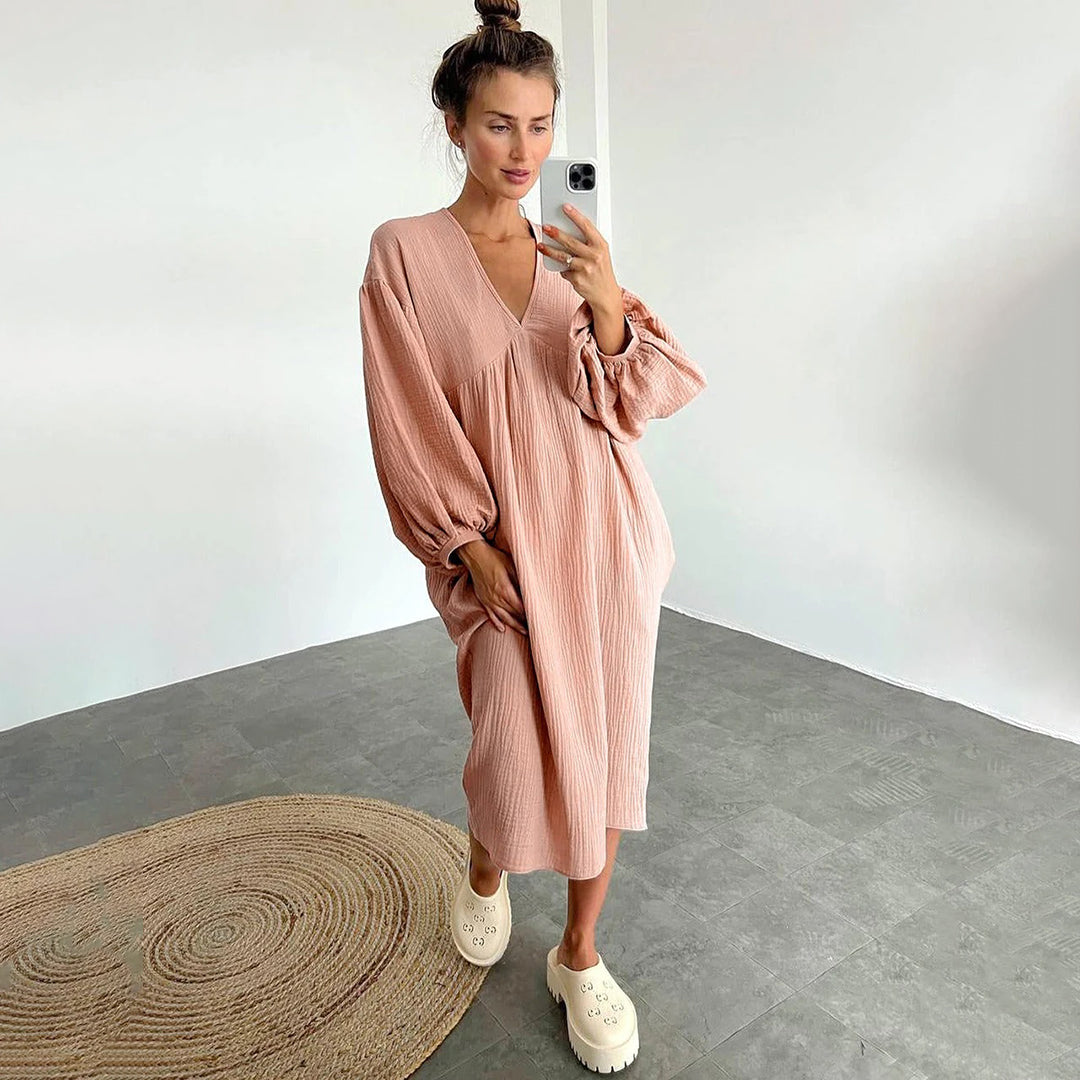 VIOLET – Ontspannen en comfortabele jurk