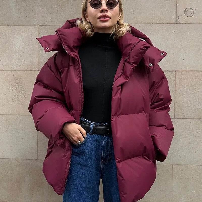 Oversized Puffer Jas