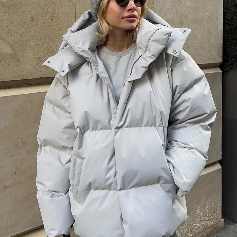 Oversized Puffer Jas