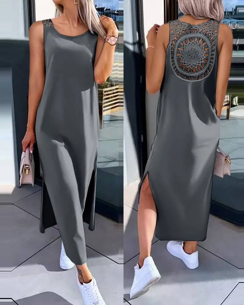 Sasha | Hollow lange jurk