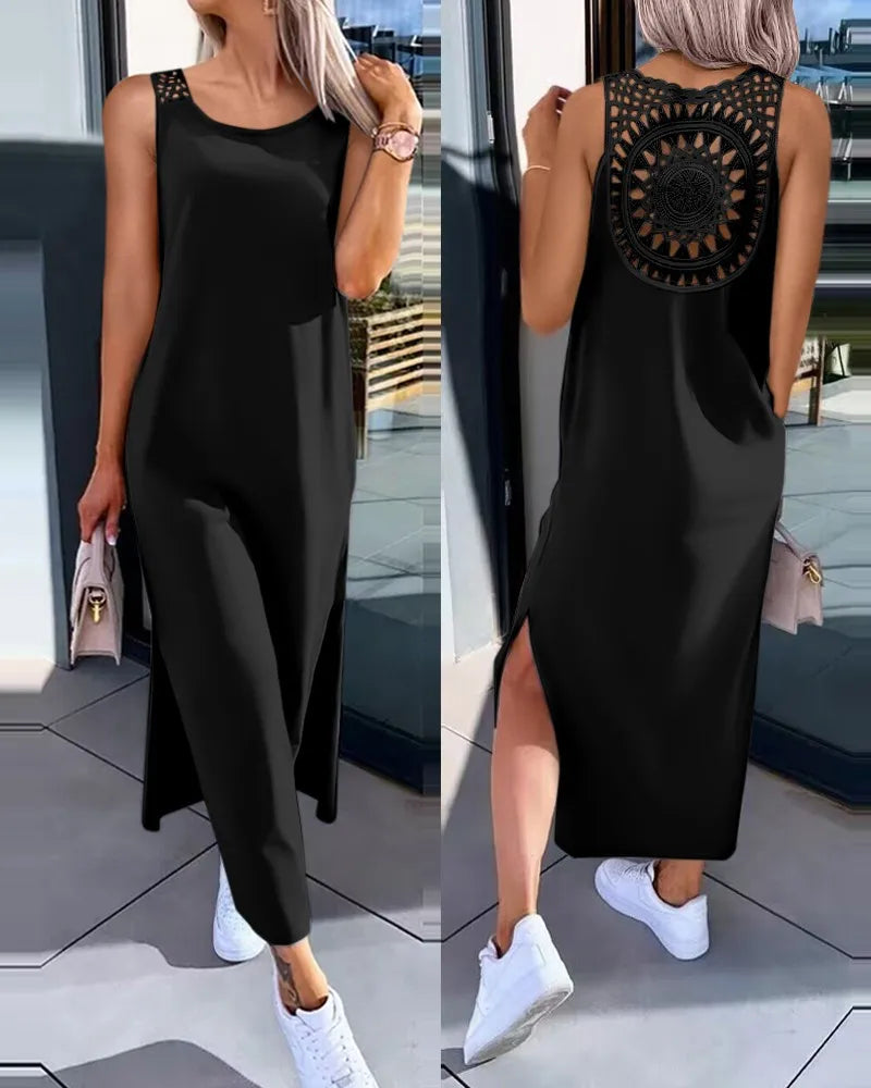 Sasha | Hollow lange jurk