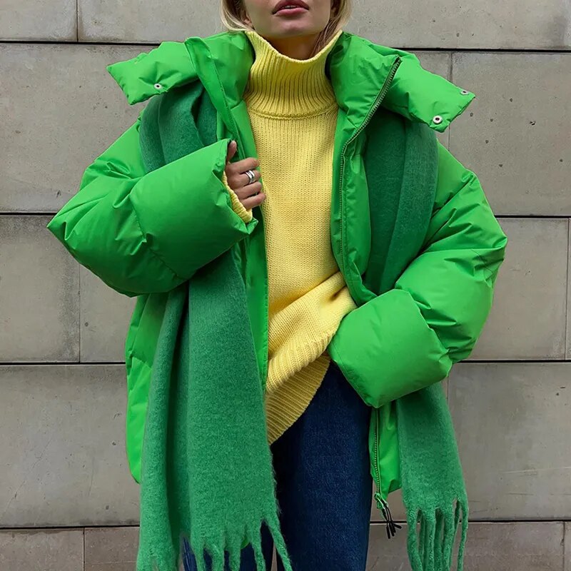 Oversized Puffer Jas