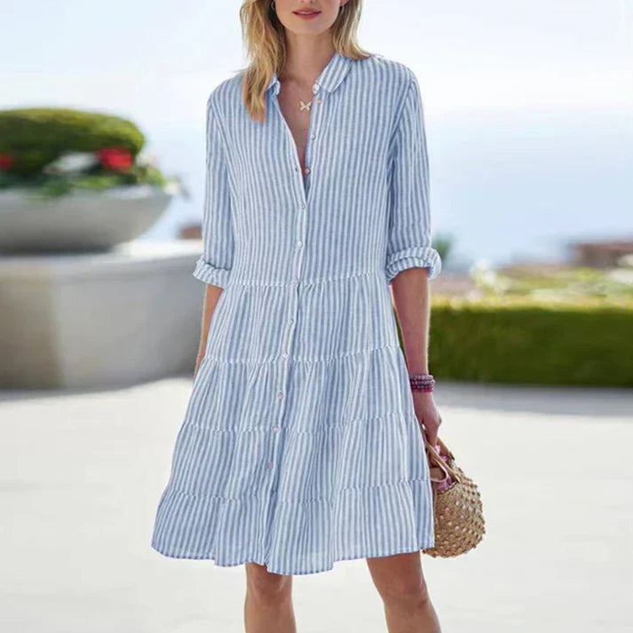 Noéva | Casual Striped Dress