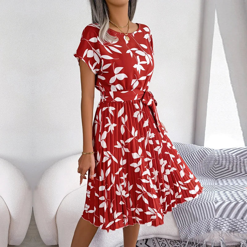 Melvina | Zomerjurk Ronde Hals
