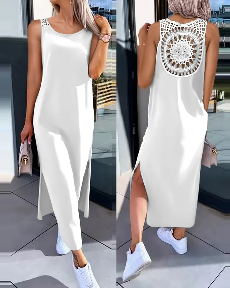Sasha | Hollow lange jurk