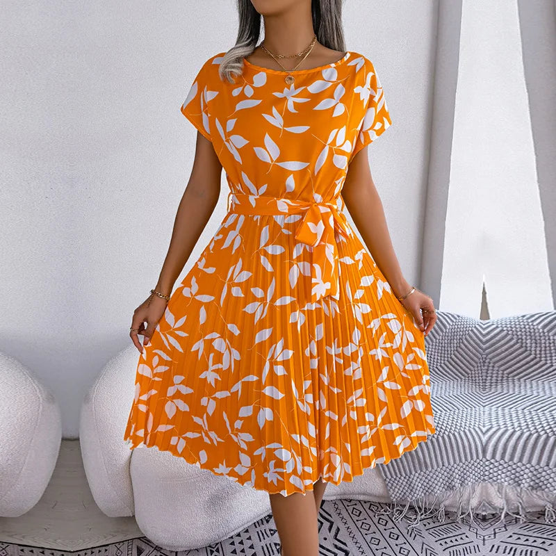 Melvina | Zomerjurk Ronde Hals