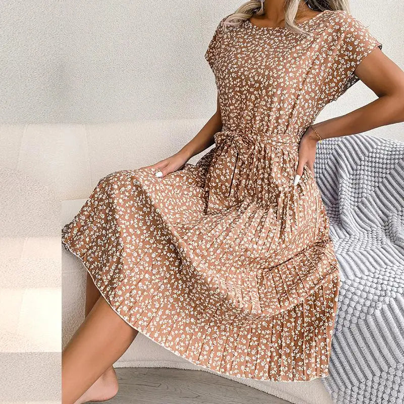 Melvina | Zomerjurk Ronde Hals