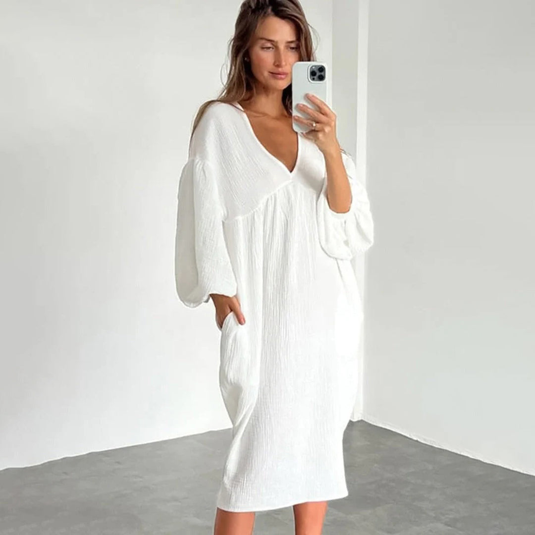 VIOLET – Ontspannen en comfortabele jurk