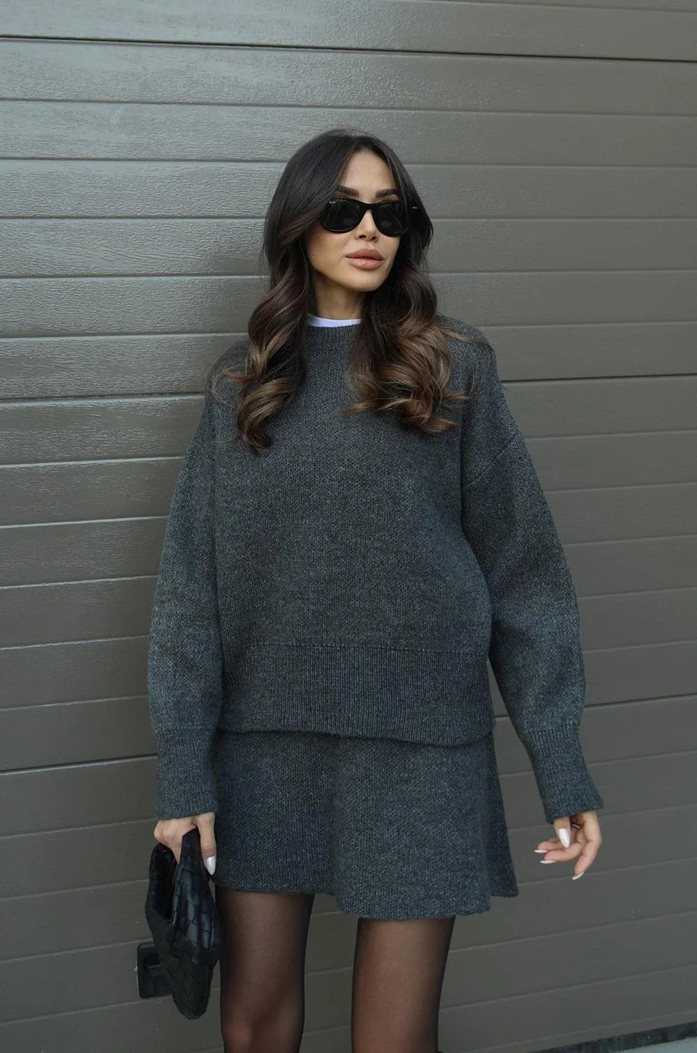 Athene - Stijlvolle damesrok en -sweater voor moeiteloze elegantie