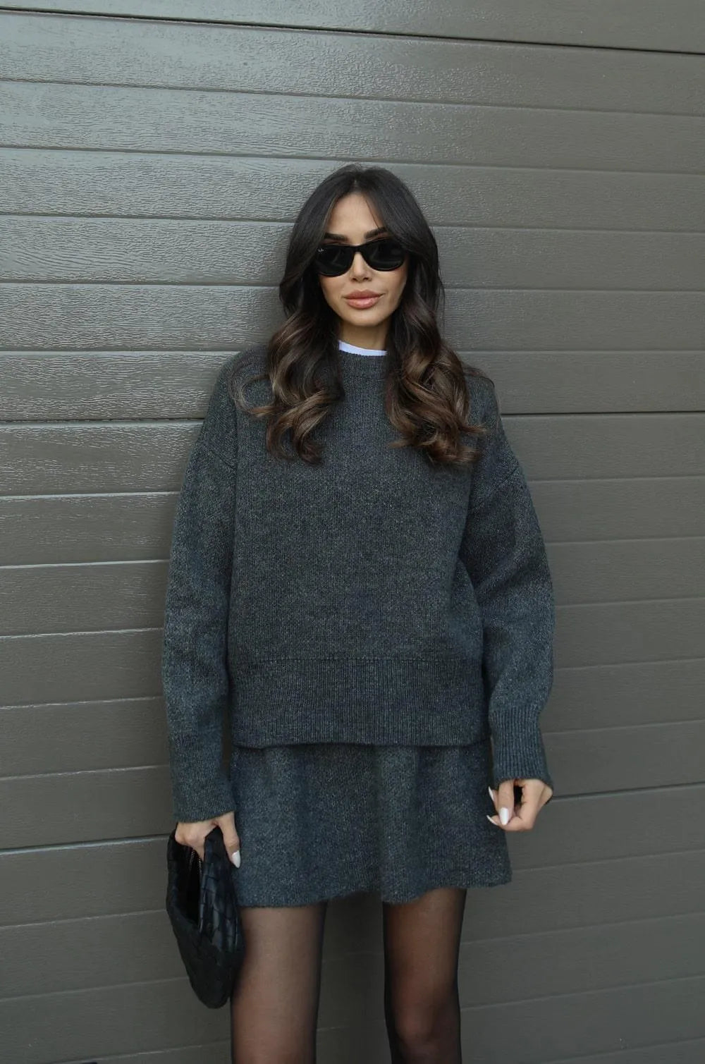 Athene - Stijlvolle damesrok en -sweater voor moeiteloze elegantie