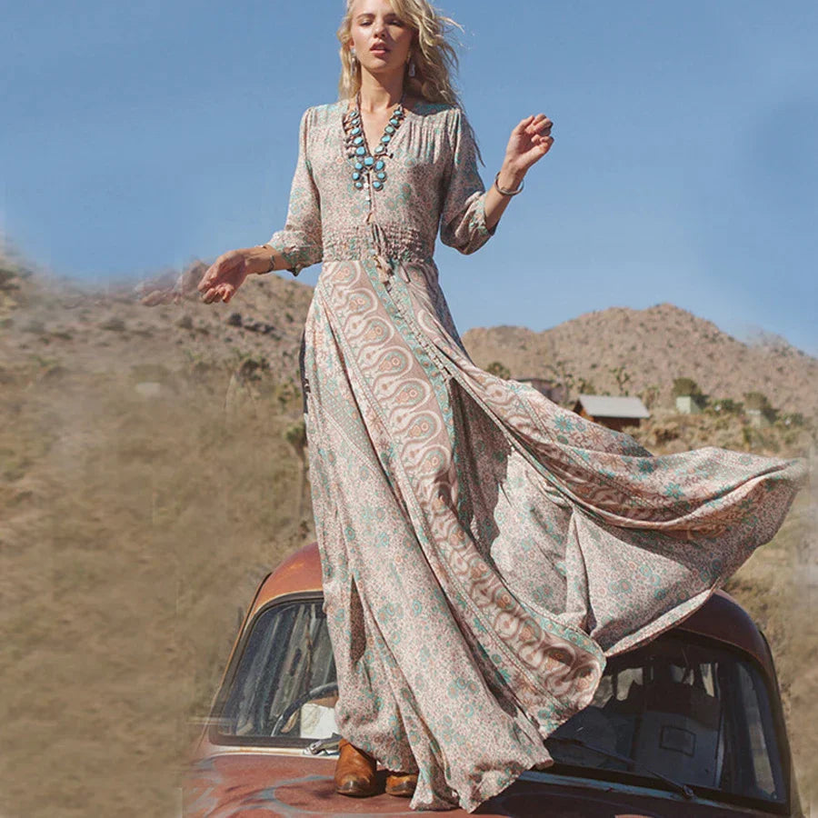 Azera | Bohemian Maxi Jurk