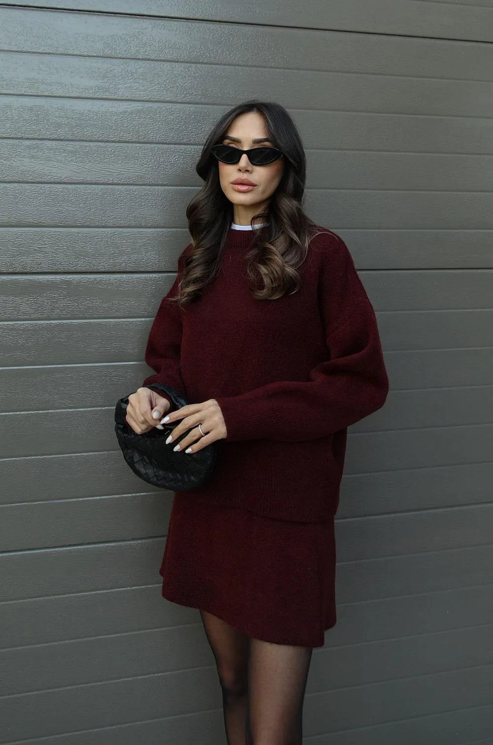 Athene - Stijlvolle damesrok en -sweater voor moeiteloze elegantie