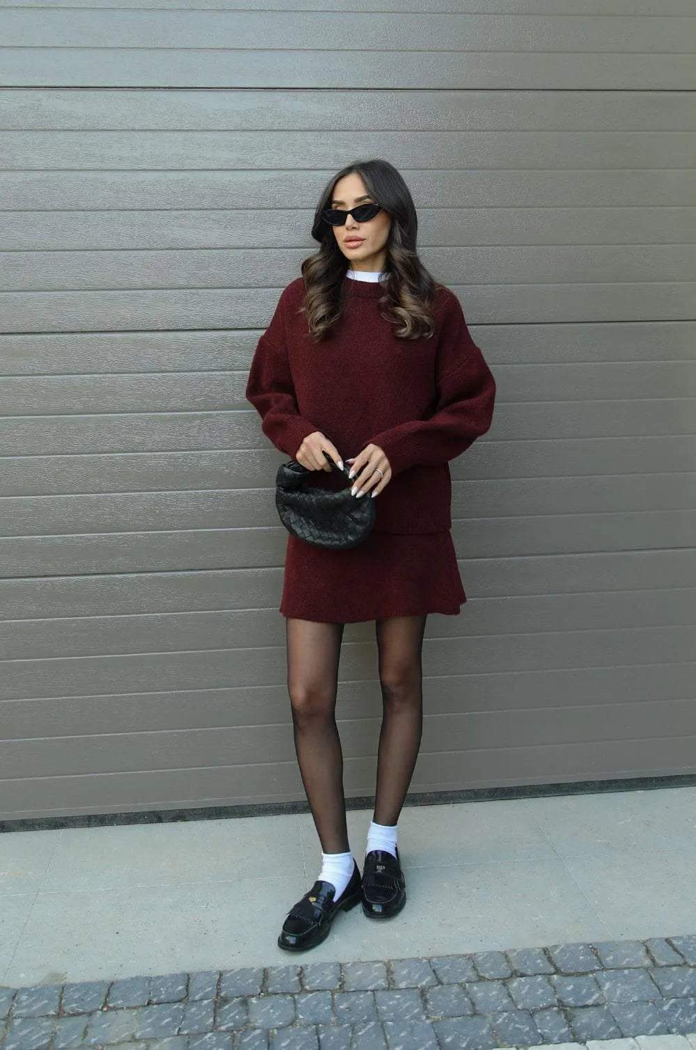 Athene - Stijlvolle damesrok en -sweater voor moeiteloze elegantie