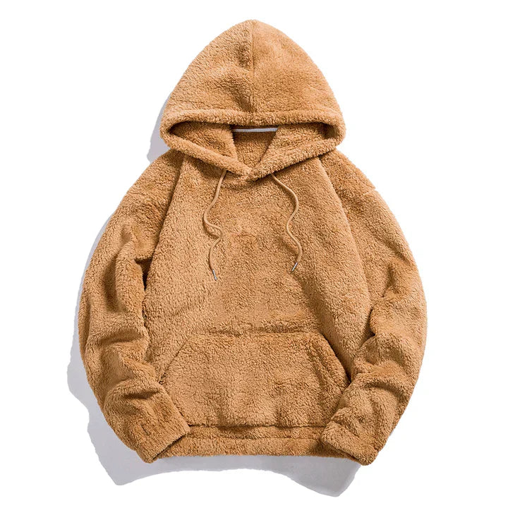 Knusse Sherpa Pullover Hoodie