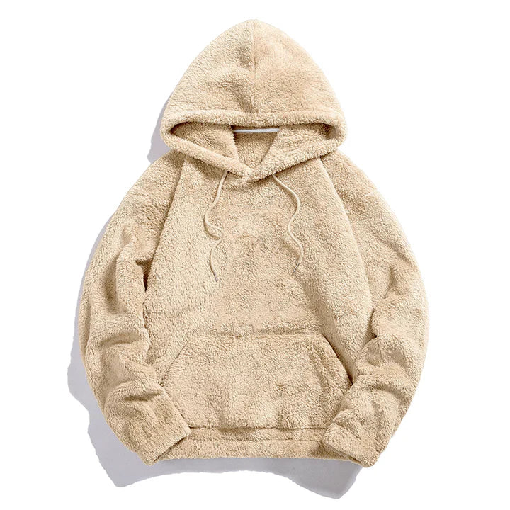 Knusse Sherpa Pullover Hoodie