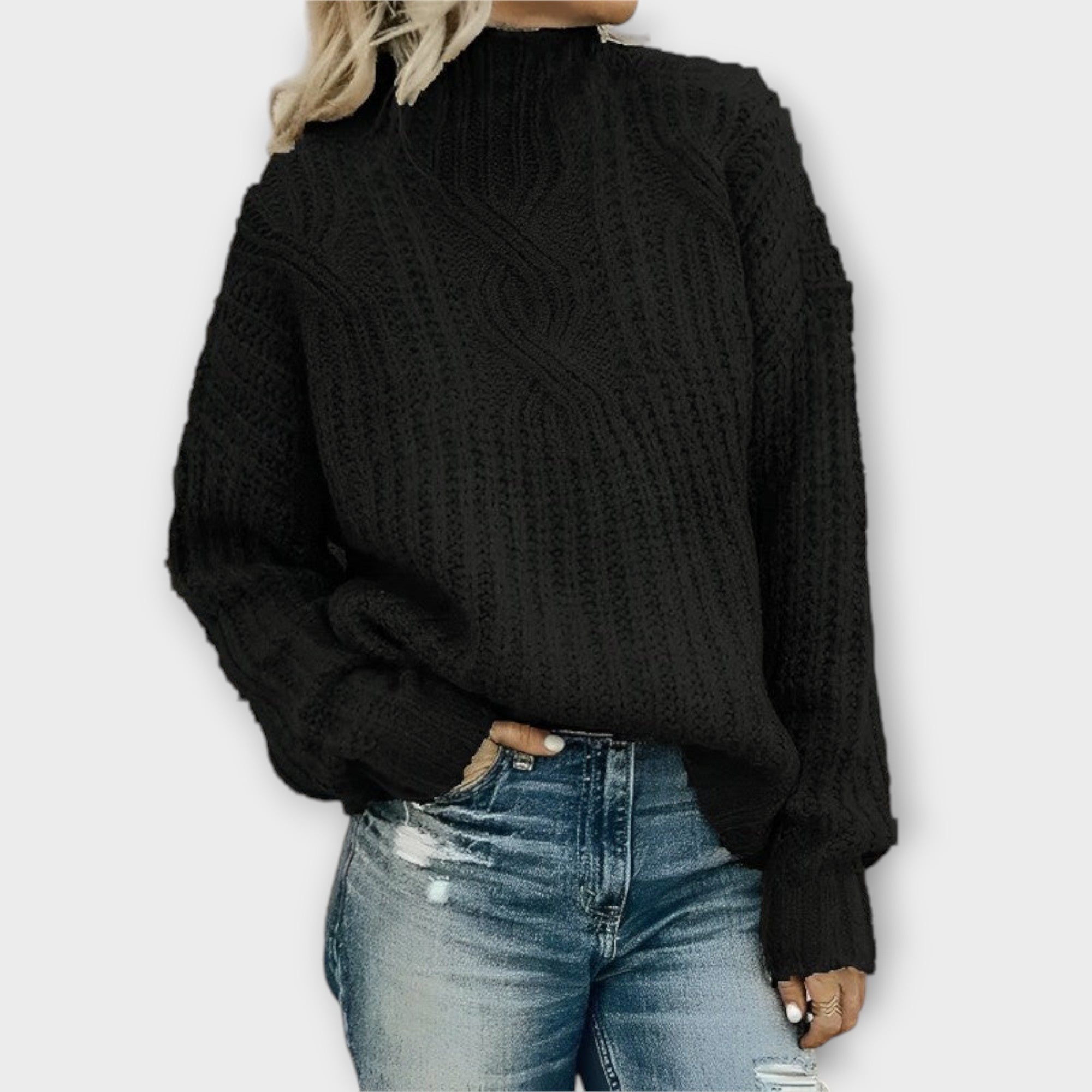 Stijlvolle Comfort Trui | Gebreide casual trui