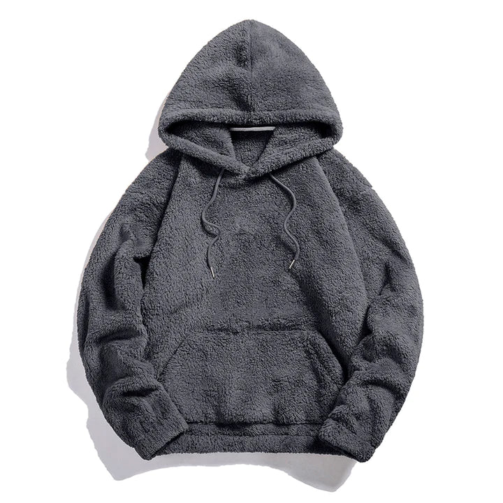 Knusse Sherpa Pullover Hoodie