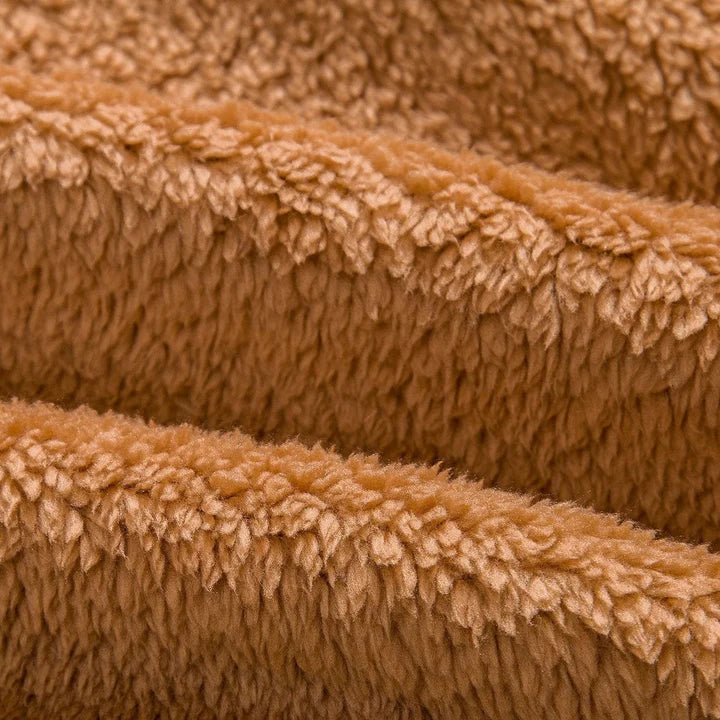 Knusse Sherpa Pullover Hoodie