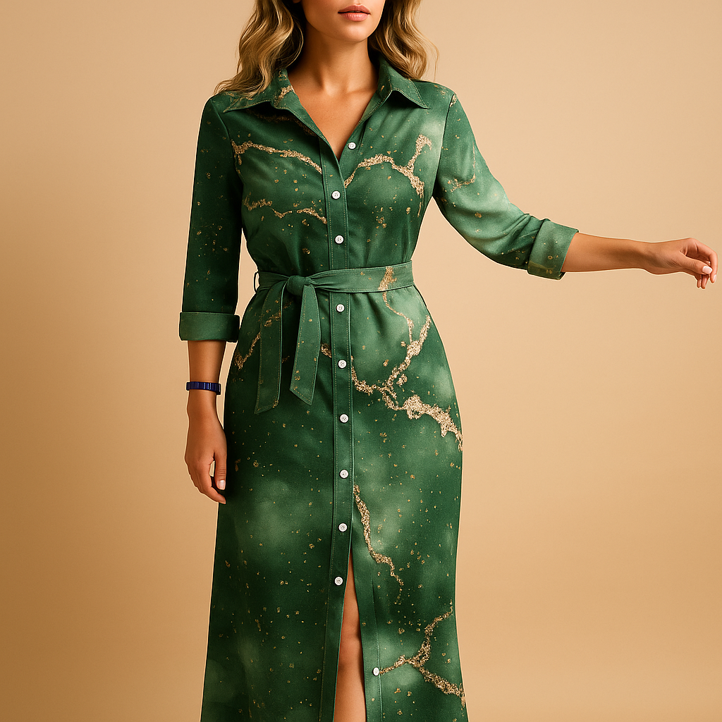 Yara | Gestreepte Jurk