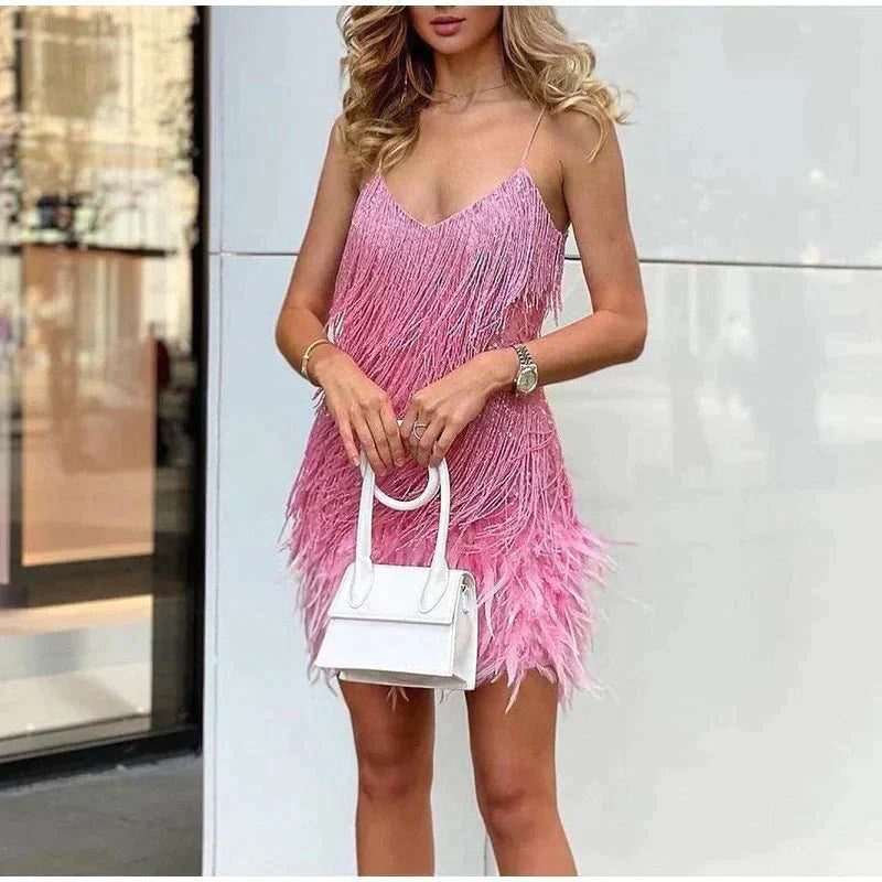 SAMBA - Elegante Cocktailjurk met Pailletten