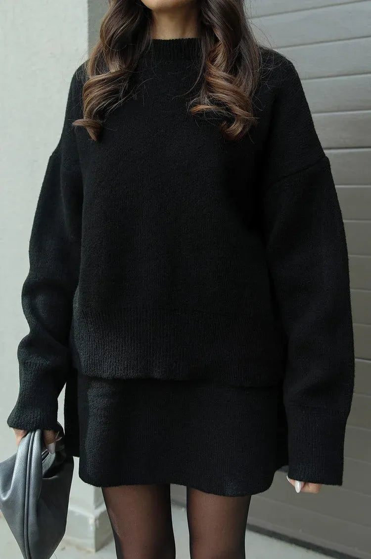 Athene - Stijlvolle damesrok en -sweater voor moeiteloze elegantie